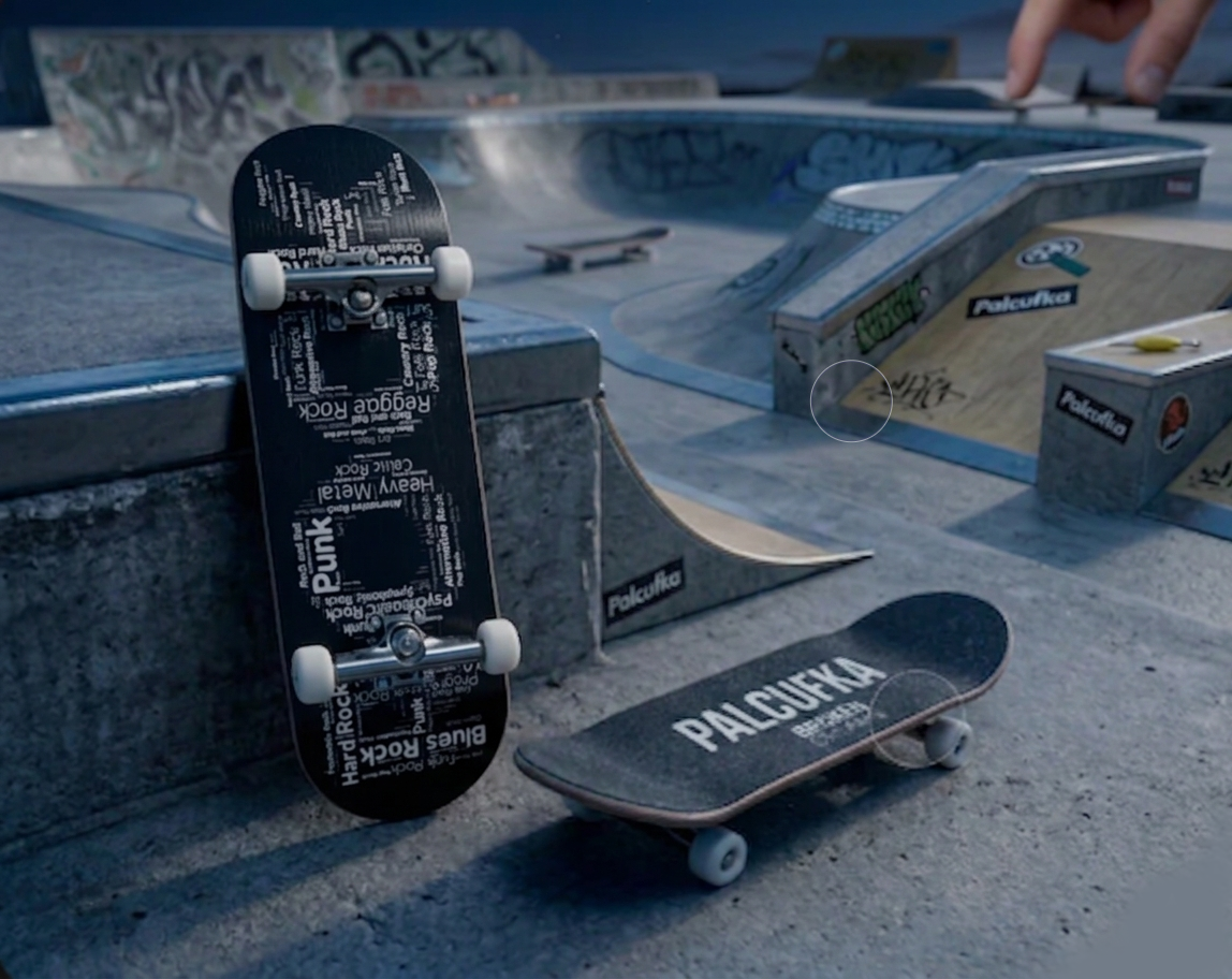 Mini Deska Palcufka™ - BROKEN DREAMS